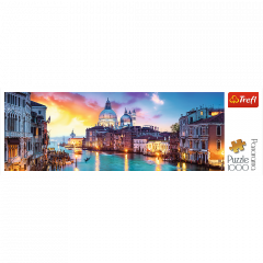 Puzzle 1000 piese - Canal Grande - Venice