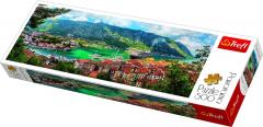 Puzzle 500 piese - Panorama - Orasul Kotor Muntenegru
