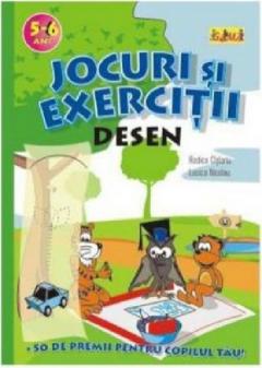 Jocuri si exercitii. Desen 5-6 ani