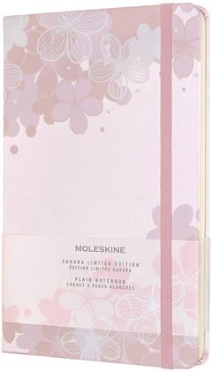Carnet - Moleskine Large Plain - Sakura Limited Edition - Light Pink