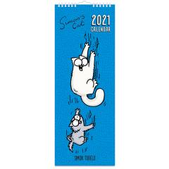 Calendar 2021 - Slim, 12 Month - Simon's Cat