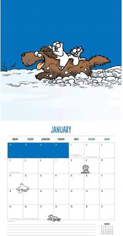 Calendar 2021 - Square - Simon's Cat