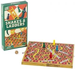 Joc - Wooden Games Workshop - Snakes Ladders