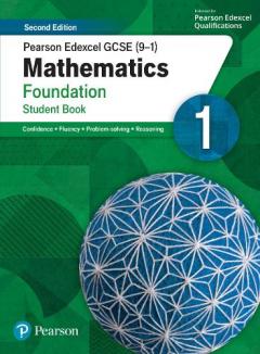 Coperta cărții Pearson Edexcel GCSE (9-1) Mathematics Foundation Student Book 1
