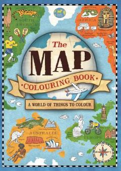 Coperta cărții Map Colouring Book