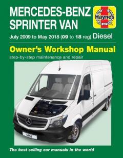 Coperta cărții Mercedes-Benz Sprinter Diesel Vans July '09 to May '18 (09 to 18 reg)