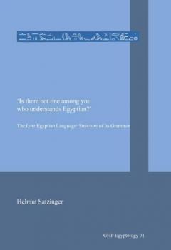 Is there not one among you who understands Egyptian?