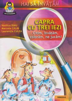 Capra cu trei iezi - Citim, invatam, coloram, ne jucam!