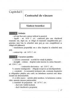 Contractele speciale. Sinteze teoretice, teste-grila si spete