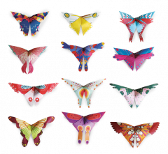 Set Origami incepatori - Fluturi