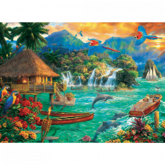 Puzzle 3000 de piese - Life Island