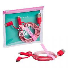 Cablu USB - Yes Studio 'Sugar Rush' Charge & Sync USB Cable £10.00