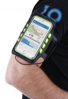 Suport telefon pentru alergare - Running holder with LED light