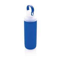 Sticla - Glass Bottle with Silicon Sleeve - Blue