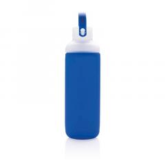 Sticla - Glass Bottle with Silicon Sleeve - Blue