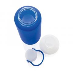 Sticla - Glass Bottle with Silicon Sleeve - Blue