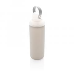 Sticla - Glass Bottle with Silicon Sleeve - Grey
