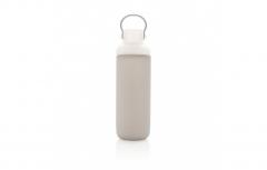 Sticla - Glass Bottle with Silicon Sleeve - Grey