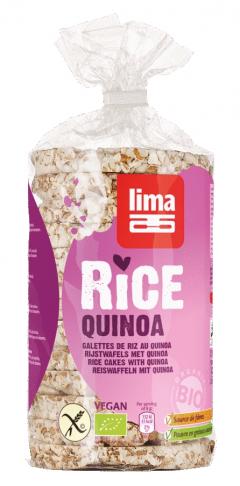 Rondele de orez expandat cu quinoa, BIO, 100g