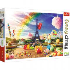 Puzzle 1000 piese - Dulciuri la Paris