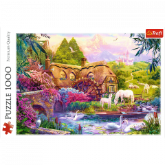 Puzzle 1000 piese - Peisaj de basm
