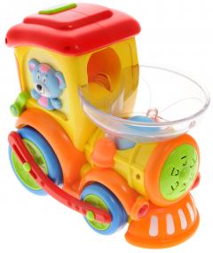 Jucarie - Locomotiva cu bile, sunete si lumini