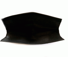 Masca faciala reutilizabila - strat dublu - model negru