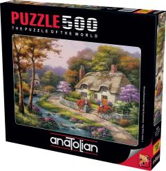 Puzzle 500 piese - Spring Cottage