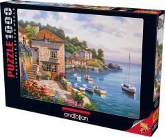 Puzzle 1000 piese - Harbor Garden