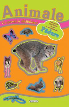 Jocuri si abtibilduri cu animale din padure