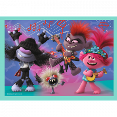 Puzzle 4in1 - Trolls World Tour