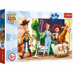 Puzzle 100 piese - Eroii Toy Story 4