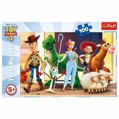 Puzzle 100 piese - Eroii Toy Story 4