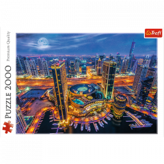 Puzzle 2000 piese - Lights of Dubai