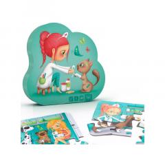 Puzzle progresiv 4in1 - Medic Veterinar