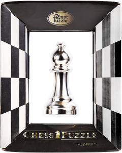 Puzzle - Cast Chess Bishop - Silver