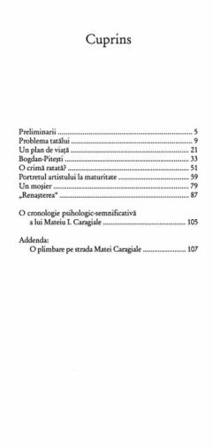 Investigatii Mateine