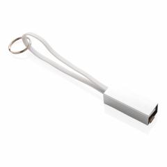 Breloc - Luxury 3 in 1 cable, white
