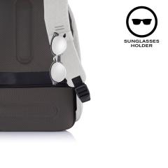 Rucsac - Bobby Hero Small Spring Anti-Theft Backpack - Light Grey
