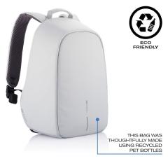 Rucsac - Bobby Hero Small Spring Anti-Theft Backpack - Light Grey