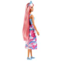 Papusa - Barbie Dreamtopia - Printesa cu rochita curcubeu