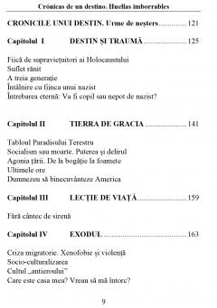 Cronicas de un destino. Huellas imborrables / Cronicile unui destin. Urme de nesters