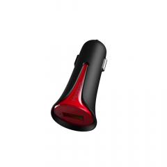 Mcdodo Incarcator Auto 2.1A USB Black Mask Red