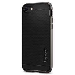 Spigen Husa Neo Hybrid 2 iPhone SE 2020 / 8 / 7 Gunmetal