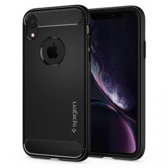 Spigen Husa Rugged Armor iPhone XR Black (antishock)