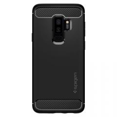 Spigen Husa Rugged Armor Samsung Galaxy S9 Plus G965 Black (antishock)