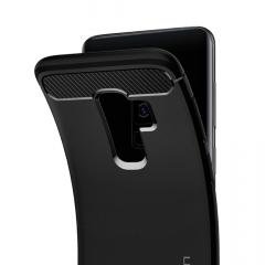 Spigen Husa Rugged Armor Samsung Galaxy S9 Plus G965 Black (antishock)