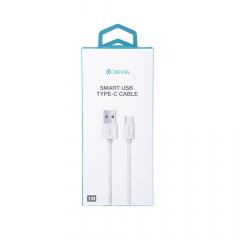 Devia Cablu Smart Type-C White 1m (sincronizare si incarcare)