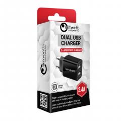 Incarcator - Dual USB Charger - 2xUSB 1A & 2.4A