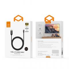 Mcdodo Cablu Adaptor Type-C la HDMI Black 2m